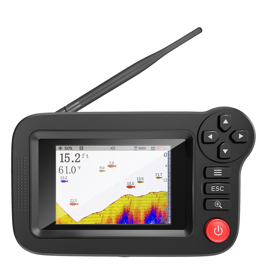 Fish Finder Portable - 스마트 어군탐지기 - 부두, 해안 또는