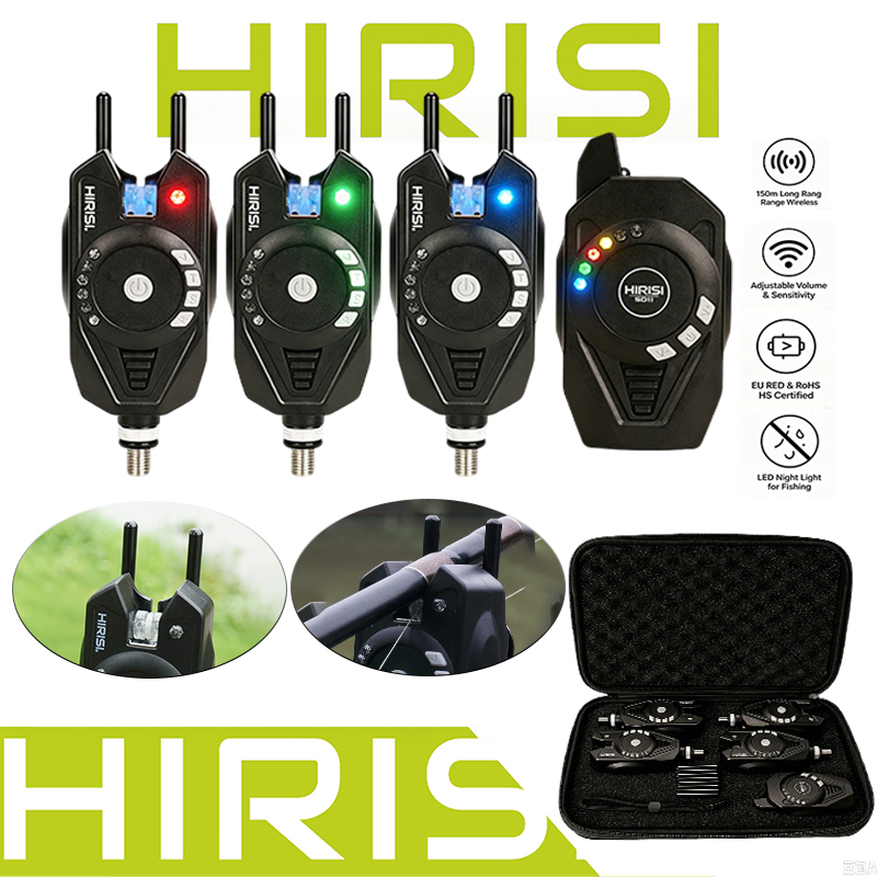 Fish Alarm - HIRISI SD11 3+1 무선 낚시 입질