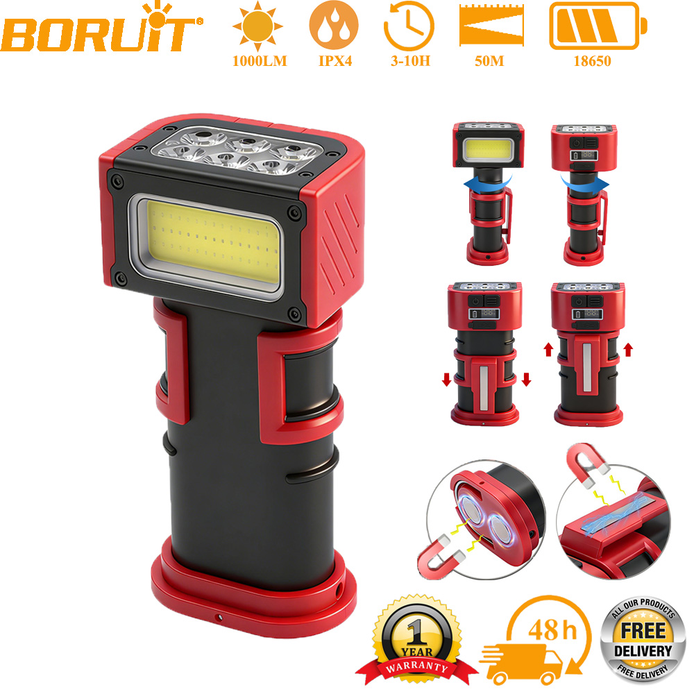 Fishing Light - BORUiT COB LED 작업등 1000LM Type-C