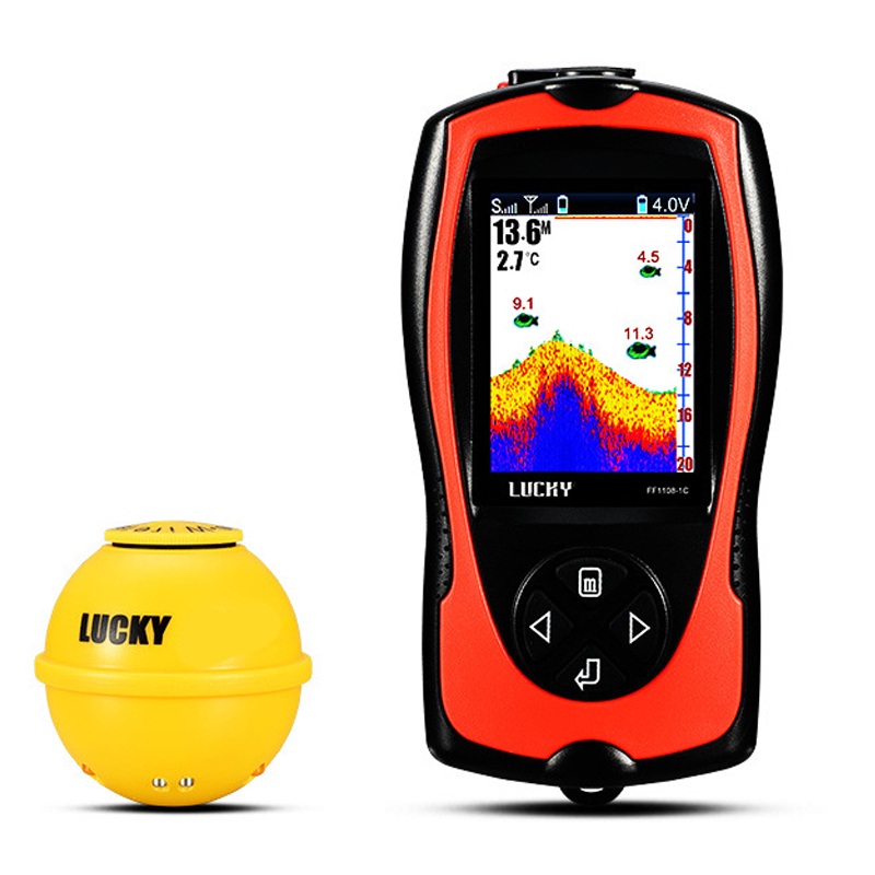 Fish Finder Portable - 초특가 신제품 초음파 로렌스 컬러 스크린