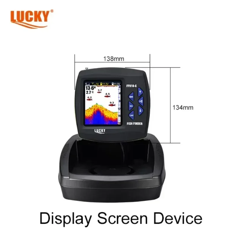 Fish Finder - 새로운 LUCKY FF918C-WL 컬러 디스플레이 LUCKY