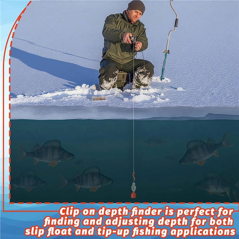 Fishing Depth Finder - 바다, 호수, 강용 클립형 수심 측정기