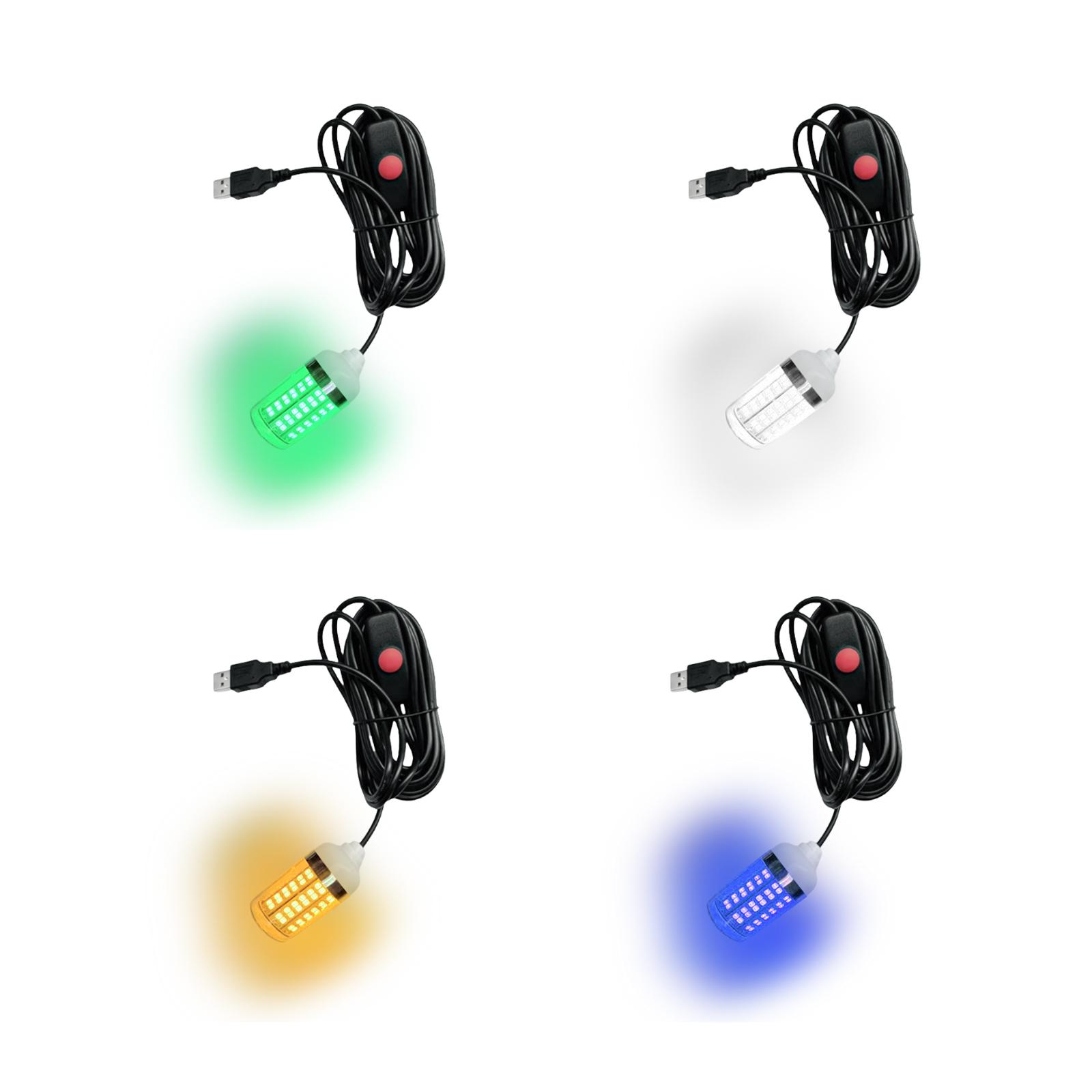 Fish Finder Cable - 수중 낚시등 USB 전원 다용도 5M