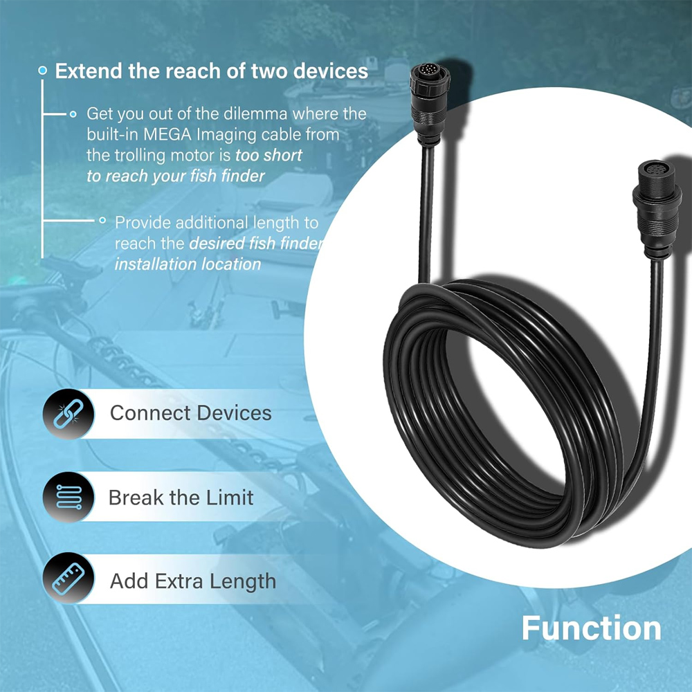 Fish Finder Transducer - 720106-2 EC M3 14W30 변환기 연장
