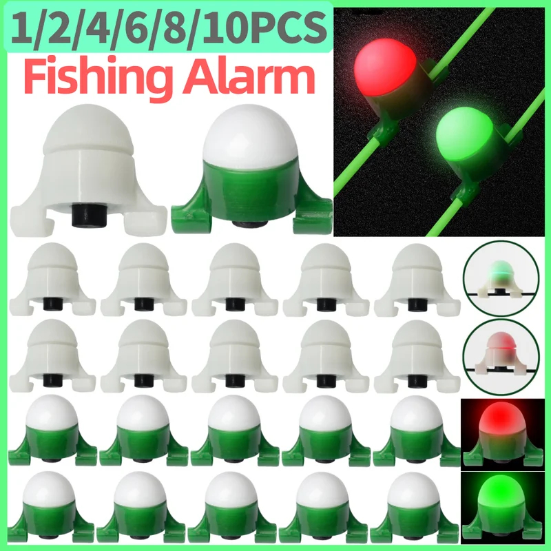Fish Alarm - 2-8개 LED 야간 낚시 알람 라이트