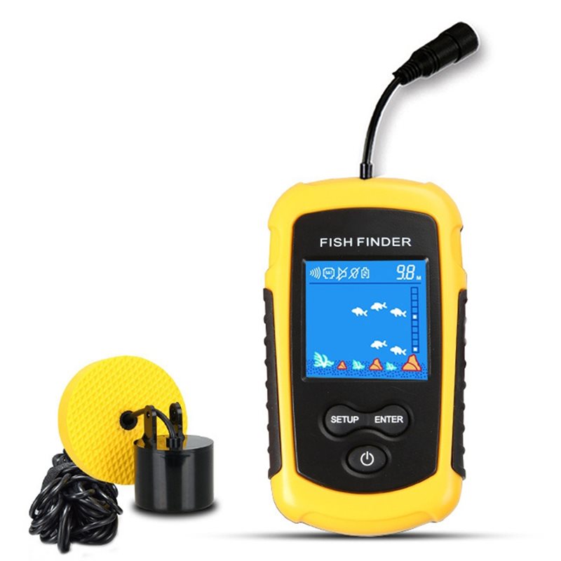 Fish Finder Transducer - ABHT-카약 휴대용 어군탐지기 수중 핸드헬드 어군탐지기
