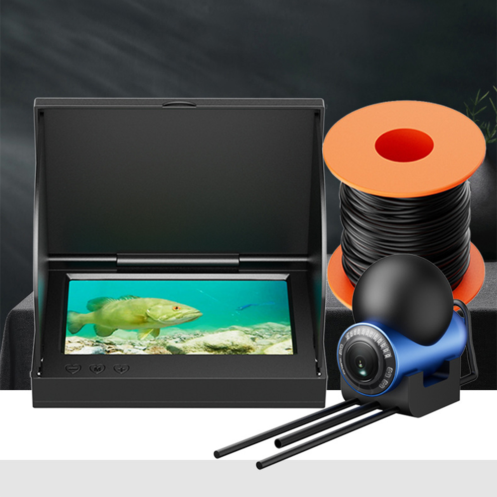 Fishing Depth Finder - 4.3인치 HD 화면 어군탐지기, 220도 광각