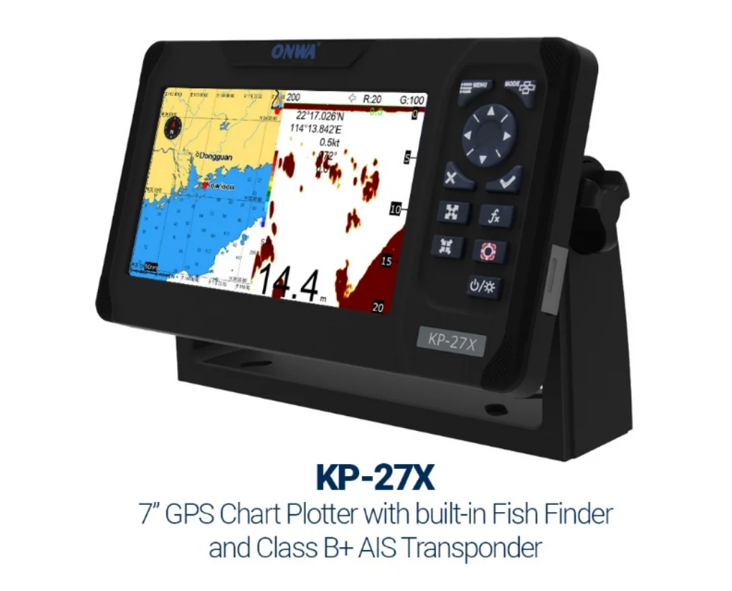 7인치 온와 KP-27X. 클래스 B+ AIS 및 어군 - Fish Finder Transducer 리뷰 및 가격