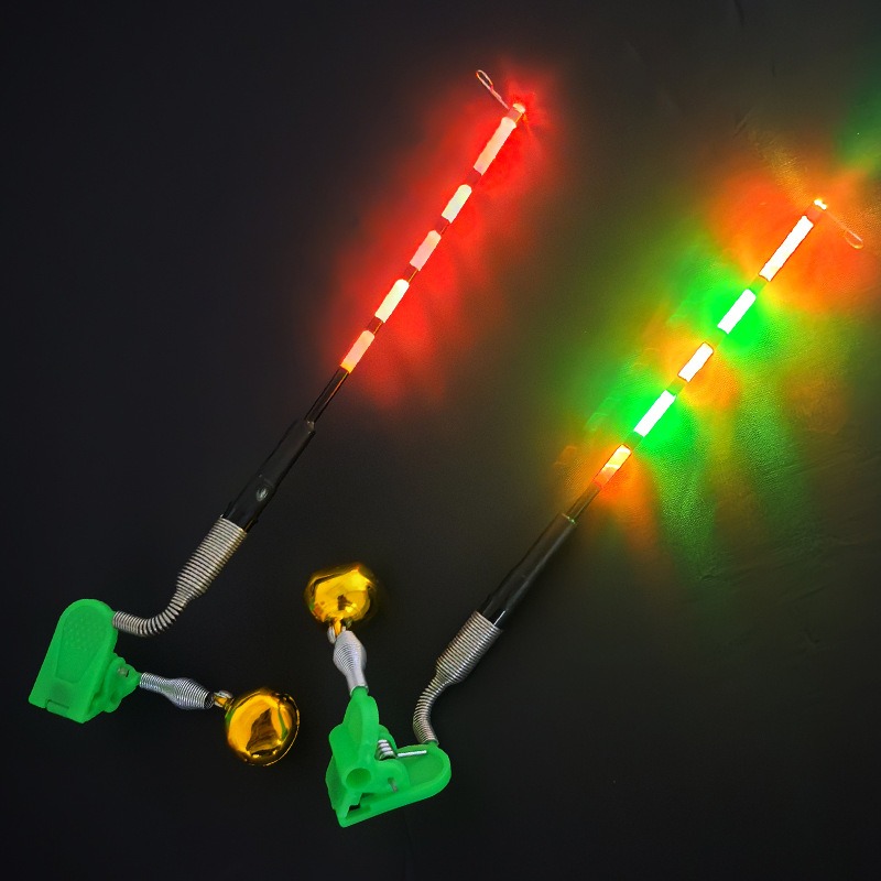 2가지 스타일 LED 라이트 야간 전자 낚시 입질 알람 - Bite Indicator 리뷰 및 가격