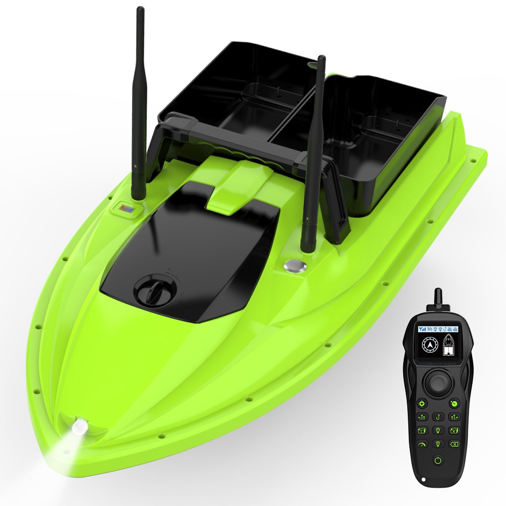 500M RC 낚시 미끼 보트 듀얼 사일로 3kg 적재 - Fish Finder Cable 리뷰 및 가격