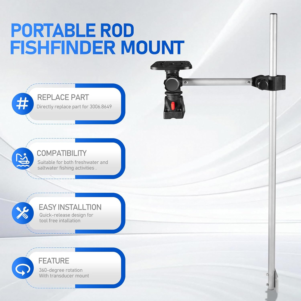 3006.8649 휴대용 로드 피쉬 파인더 마운트 홀더 - Fish Finder Transducer 리뷰 및 가격