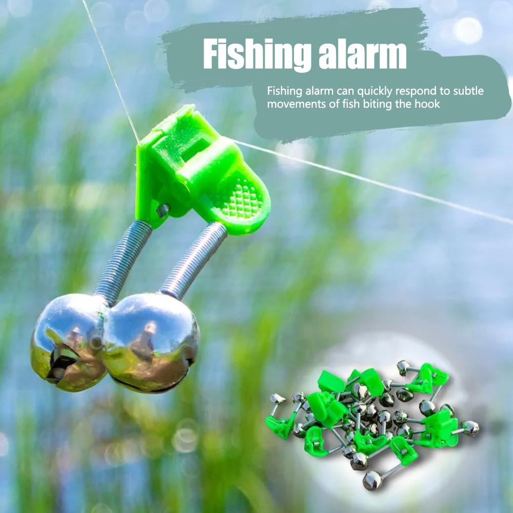 10개 낚시 입질 알람 낚싯대 끝부분 트윈 벨 클립형  - Fish Alarm 리뷰 및 가격
