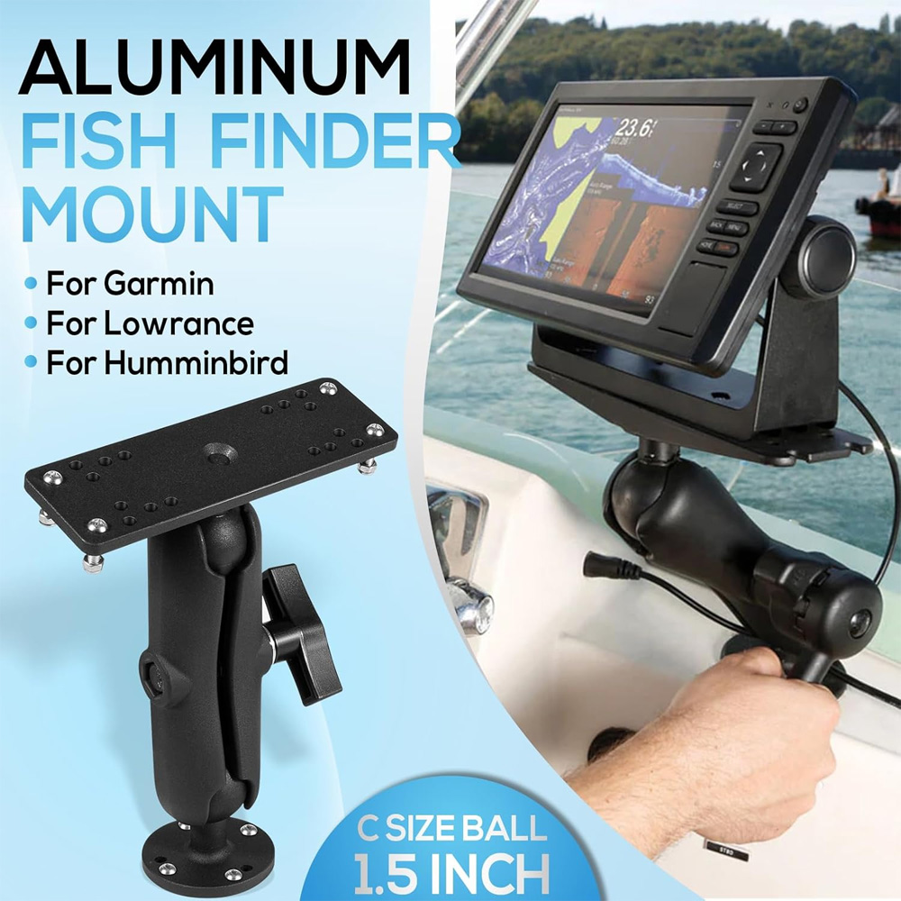 알루미늄 피쉬파인더 마운트(1.5인치/C 사이즈 볼 미 - Fish Finder Mount 리뷰 및 가격