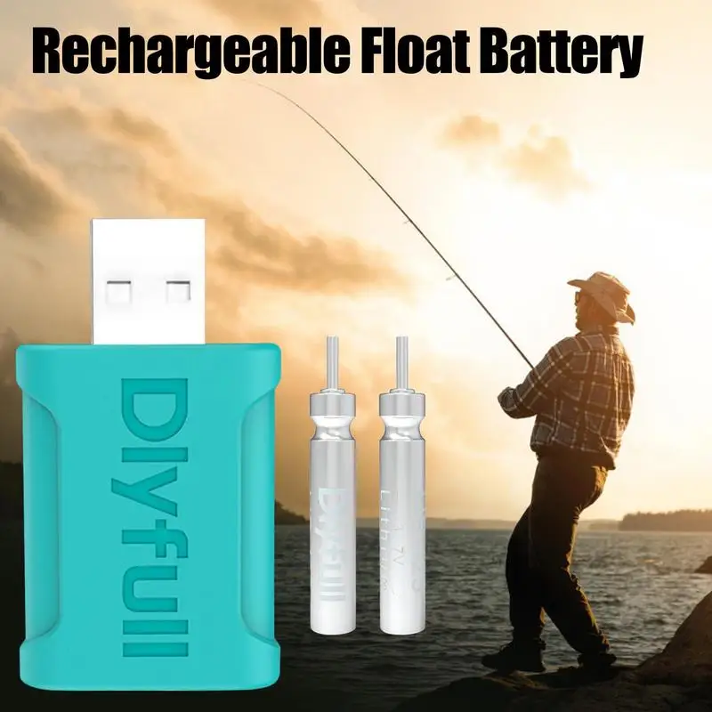 빛나는 플로트 CR425 배터리 충전식 배터리 LIR4 - Fish Finder Charger 리뷰 및 가격