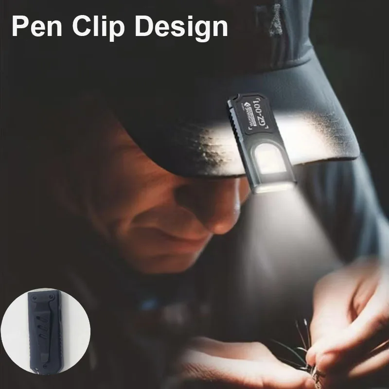 강력한 미니 COB LED 키체인 손전등 USB C 충 - Fishing Light 리뷰 및 가격