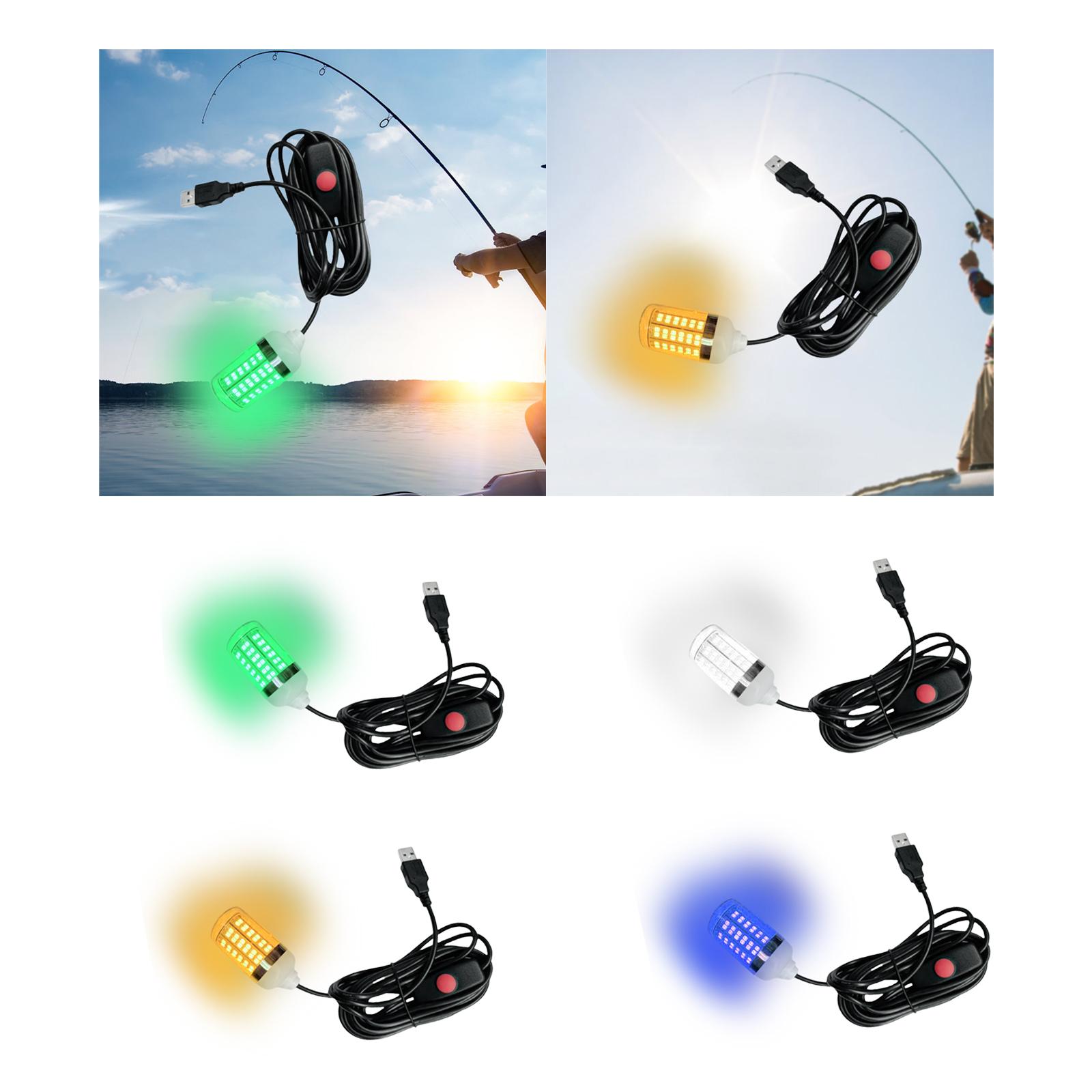 수중 낚시등 USB 전원 다용도 5M 케이블 IP68  - Fish Finder Cable 리뷰 및 가격