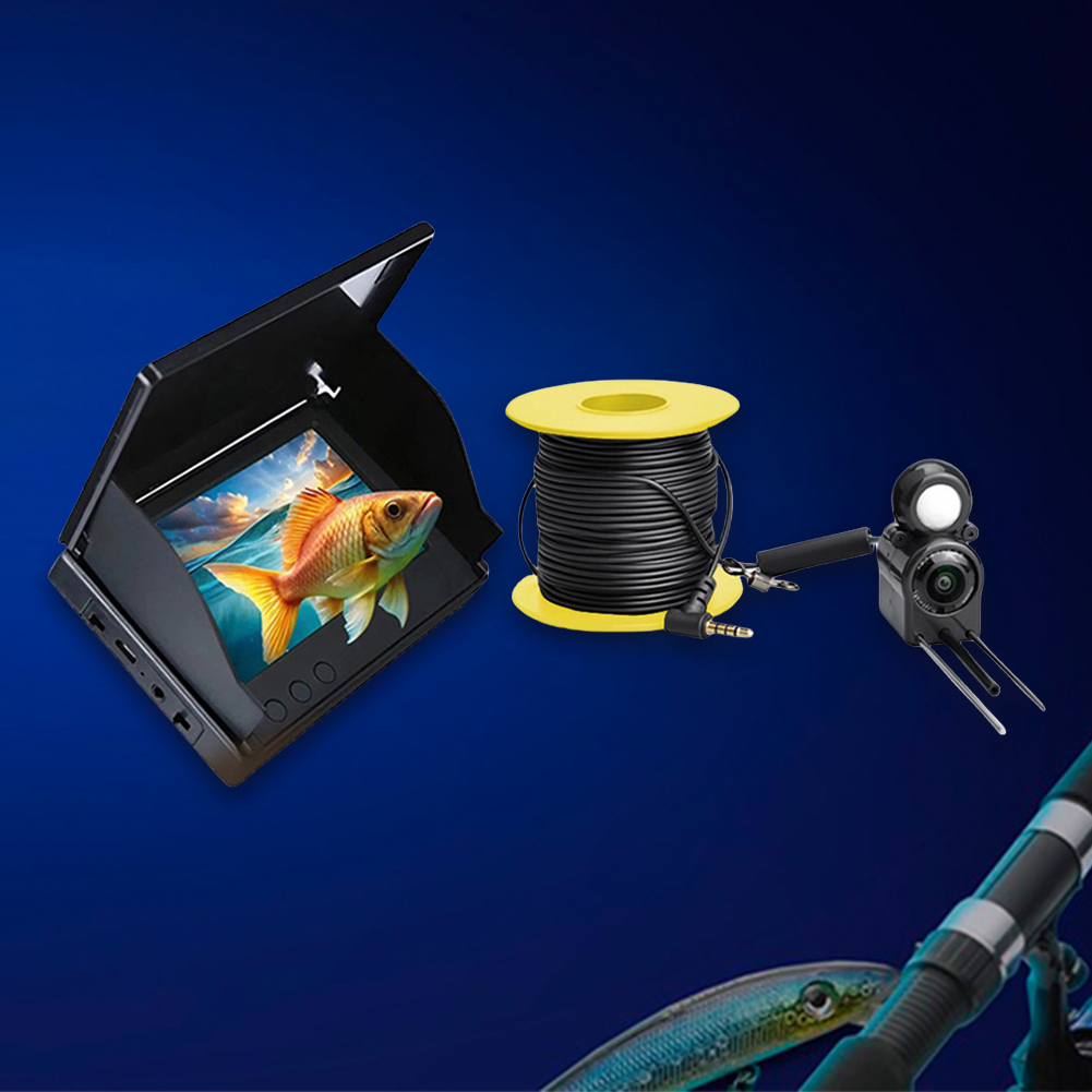 수중 낚시 카메라 4.3인치 IPS 모니터 휴대용 비디 - Fish Finder Cable 리뷰 및 가격