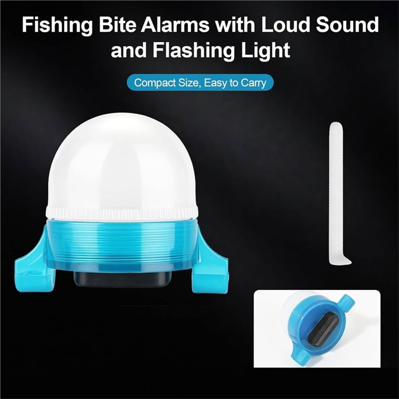 시끄러운 소리와 깜박이는 불빛이 있는 ABXY 낚시 알 - Fish Alarm 리뷰 및 가격