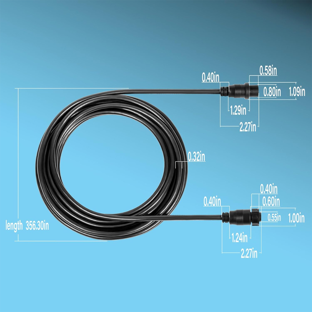 720106-2 EC M3 14W30 변환기 연장 케이 - Fish Finder Transducer 리뷰 및 가격