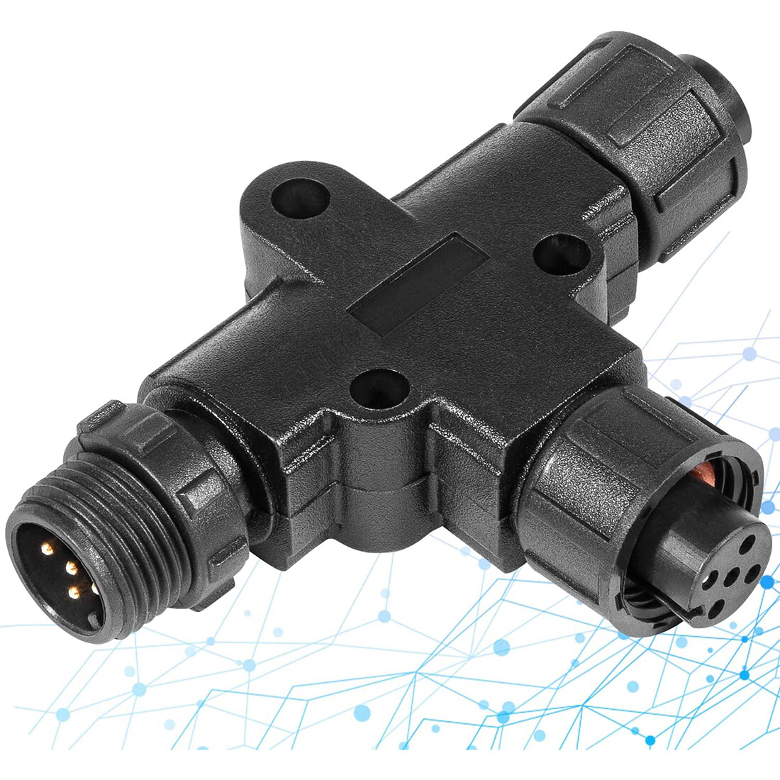 NMEA 2000 마이크로-C T-커넥터 5핀 N2K  - Fish Finder Cable 리뷰 및 가격