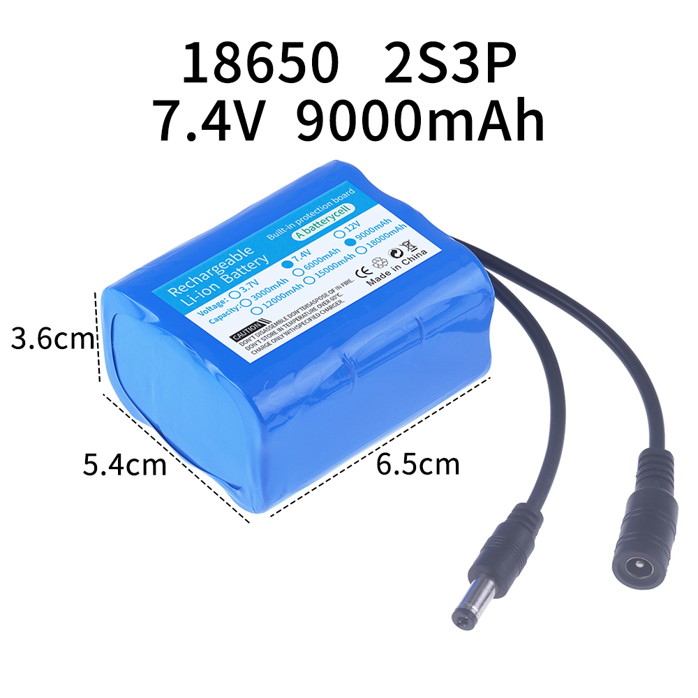 7.4V 배터리 3000mAh/6000mAh/9000m - Fish Finder Charger 리뷰 및 가격