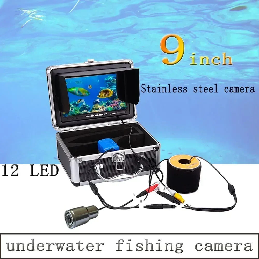 WF39 12하이라이트 흰색 조명 깊이 방수 9인치 L - Fishing Camera 리뷰 및 가격