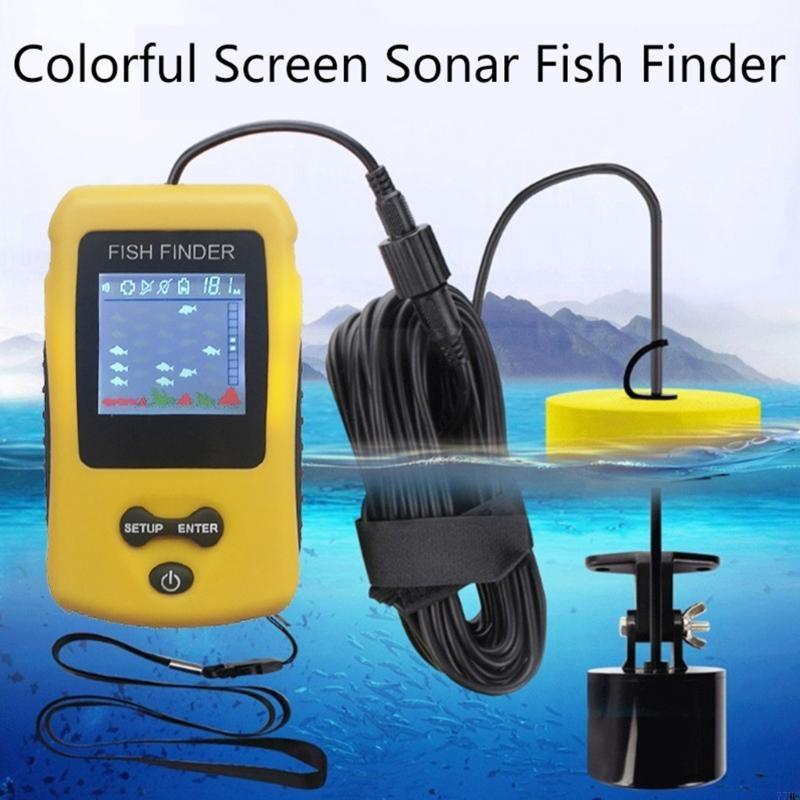 77HC 휴대용 소나 물고기 파인더 핸드 헬드 물고기  - Fishing Depth Finder 리뷰 및 가격