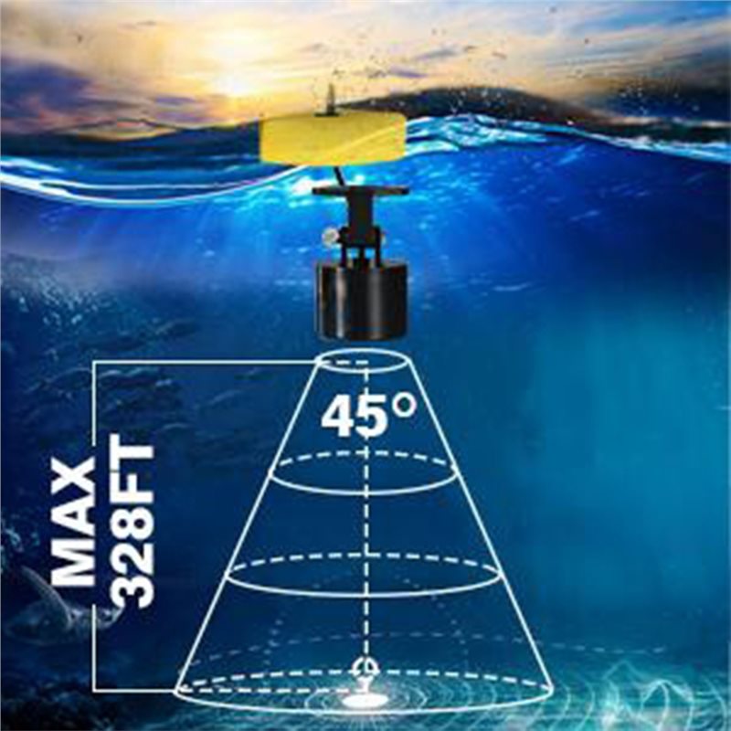 ABHT-카약 휴대용 어군탐지기 수중 핸드헬드 어군탐지 - Fish Finder Transducer 리뷰 및 가격