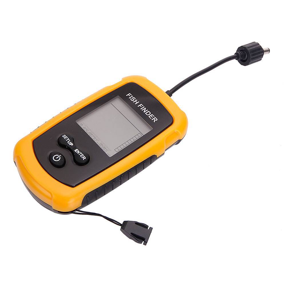 알람 100M 휴대용 수중 음파 탐지기 어군탐지기 소나 - Fish Finder Transducer 리뷰 및 가격