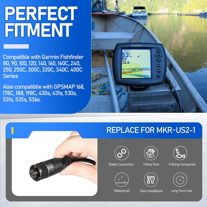 Garmin 어군탐지기 및 GPSMAP 장치와 호환 가 - Fish Finder Cable 리뷰 및 가격