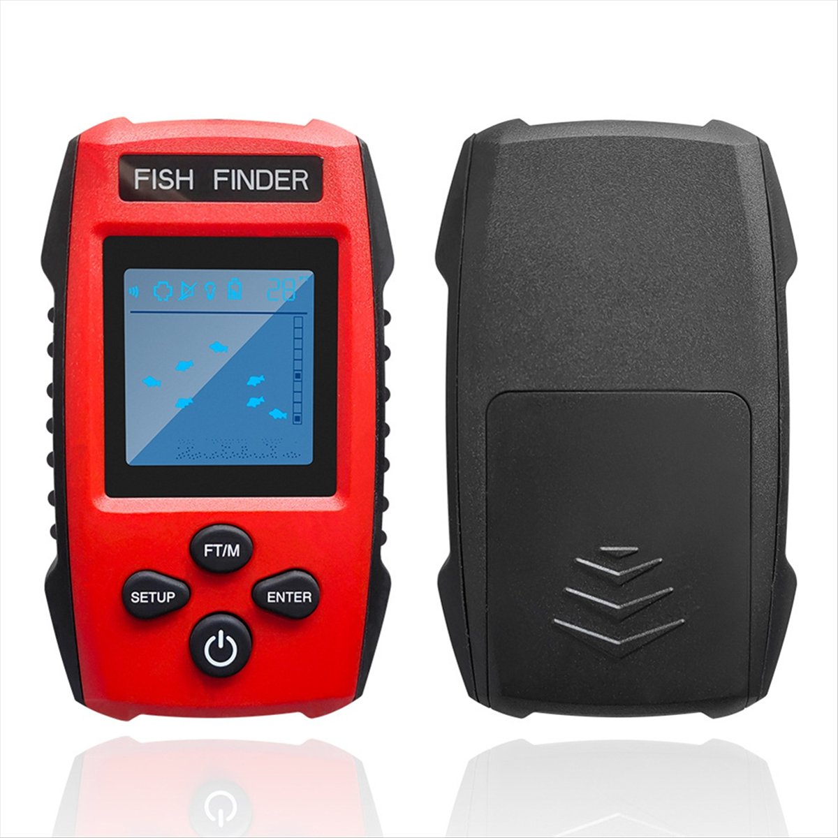 컬러 LCD 어군탐지기 유선 소나 트랜스듀서 탐지 깊이 - Fish Finder Transducer 리뷰 및 가격