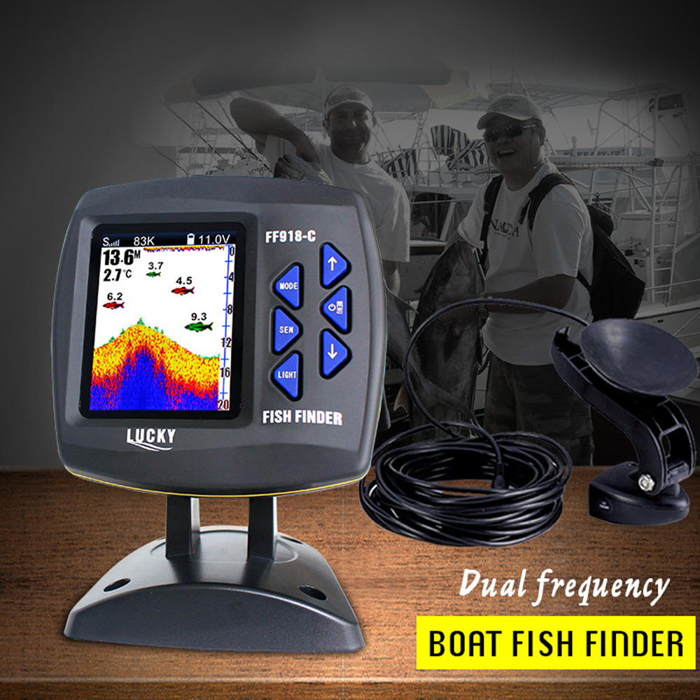 FF918-C100DS 컬러 스크린 유선 어군 탐지기, - Fish Finder Gps 리뷰 및 가격