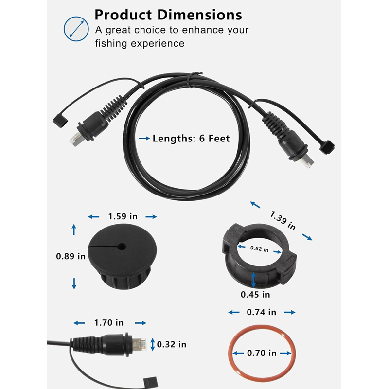 RJ45 남성-남성 이더넷 어군탐지기 해양 네트워크 케 - Fish Finder Cable 리뷰 및 가격