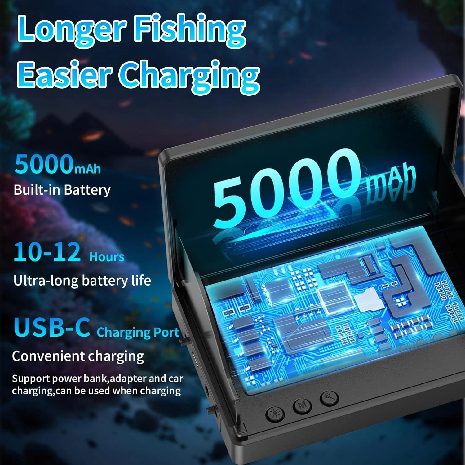 수중 낚시 카메라, 4.3인치 LCD 디스플레이가 장착 - Fish Finder Cable 리뷰 및 가격