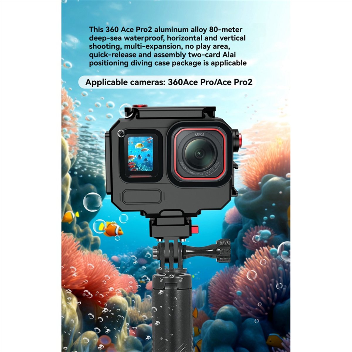 Insta360 AcePro2용 M05K 263FT/8 - Underwater Camera 리뷰 및 가격