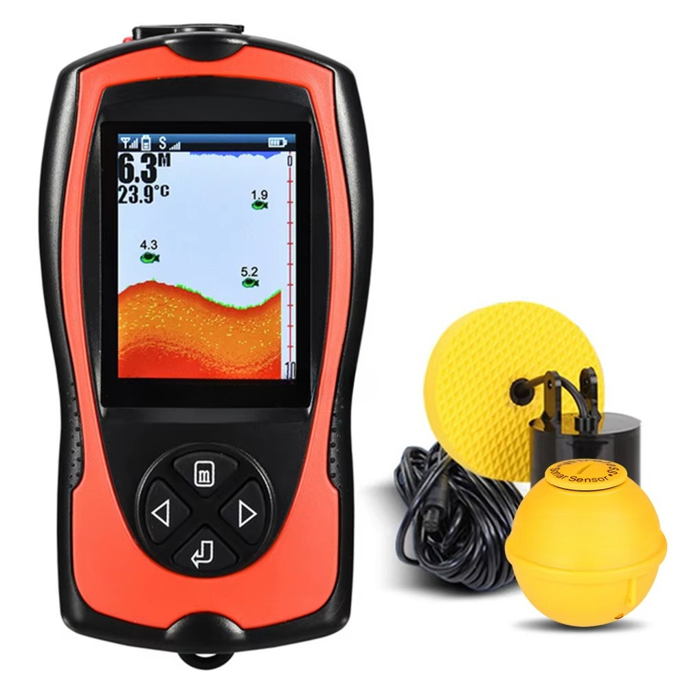 휴대용 어군탐지기 100M/300FT 깊이 어군 경보  - Fish Finder Portable 리뷰 및 가격