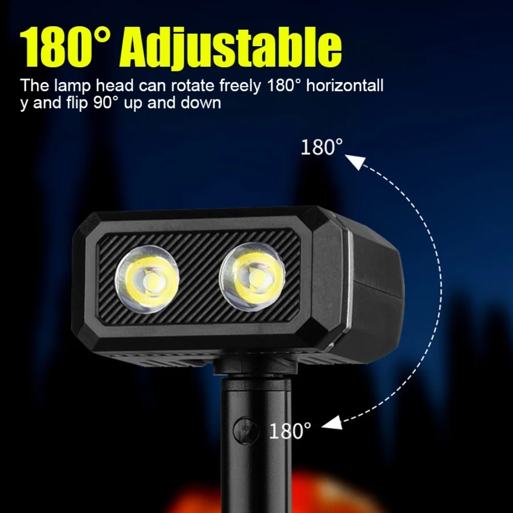 휴대용 180 °   회전식 확장형 LED 손전등 방수 - Fishing Light 리뷰 및 가격