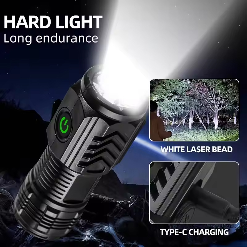 슈퍼 밝은 미니 LED 손전등 토치 충전식 낚시 조명  - Fishing Light 리뷰 및 가격
